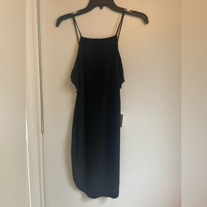 Charlotte Russe Medium Black dress, cut outs on the sides, NET, Never worn,